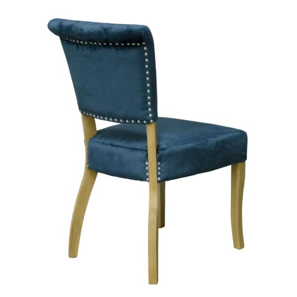 Capri chair in blue - Image 2