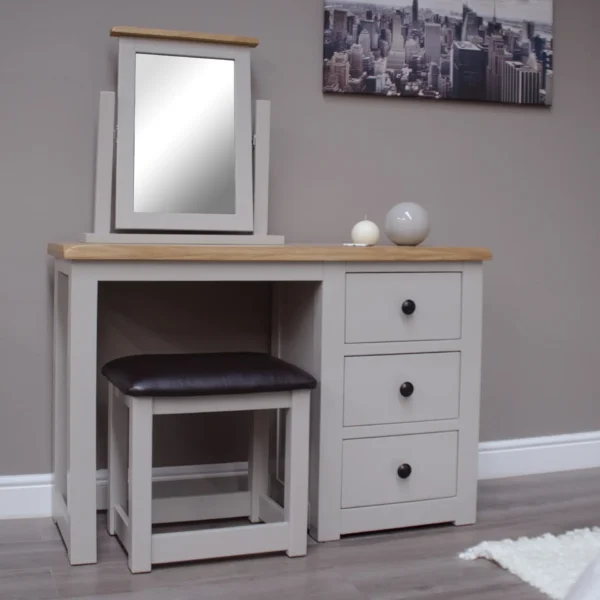 Diamond Dressing Table & Stool - Image 5