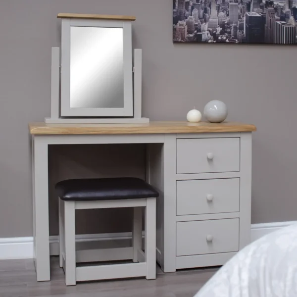 Diamond Dressing Table & Stool - Image 2