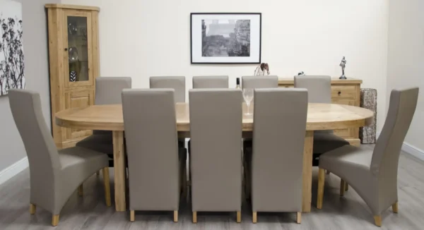 Deluxe Super Oval Extending Table 2100+(2x400) - Image 5