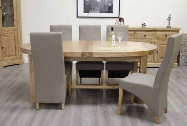 Deluxe Super Oval Extending Table 2100+(2x400) - Image 2