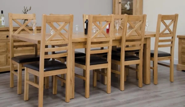 Deluxe Twin Leaf Extending Table 1500+(2x400) X 900 - Image 8