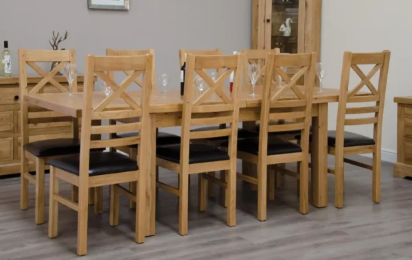 Deluxe Twin Leaf Extending Table 1500+(2x400) X 900 - Image 7