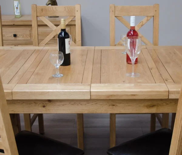 Deluxe Twin Leaf Extending Table 1500+(2x400) X 900 - Image 4