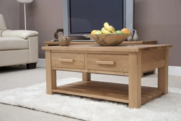 Opus 3 x 2 Coffee Table with Drawers - Image 3