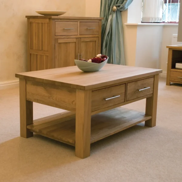 Opus 3 x 2 Coffee Table with Drawers