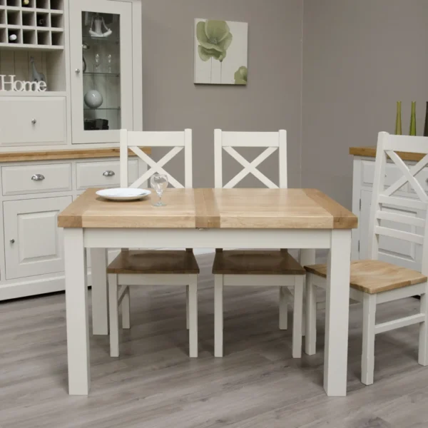 Painted Deluxe 1200 extending table - Image 2