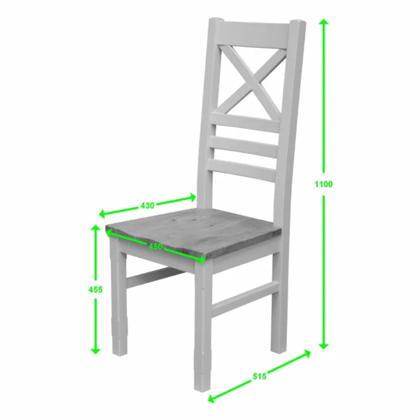 Painted Deluxe newcross chair - Image 4