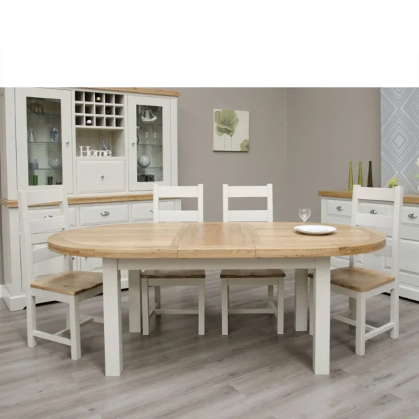 Painted Deluxe Oval table - Image 3