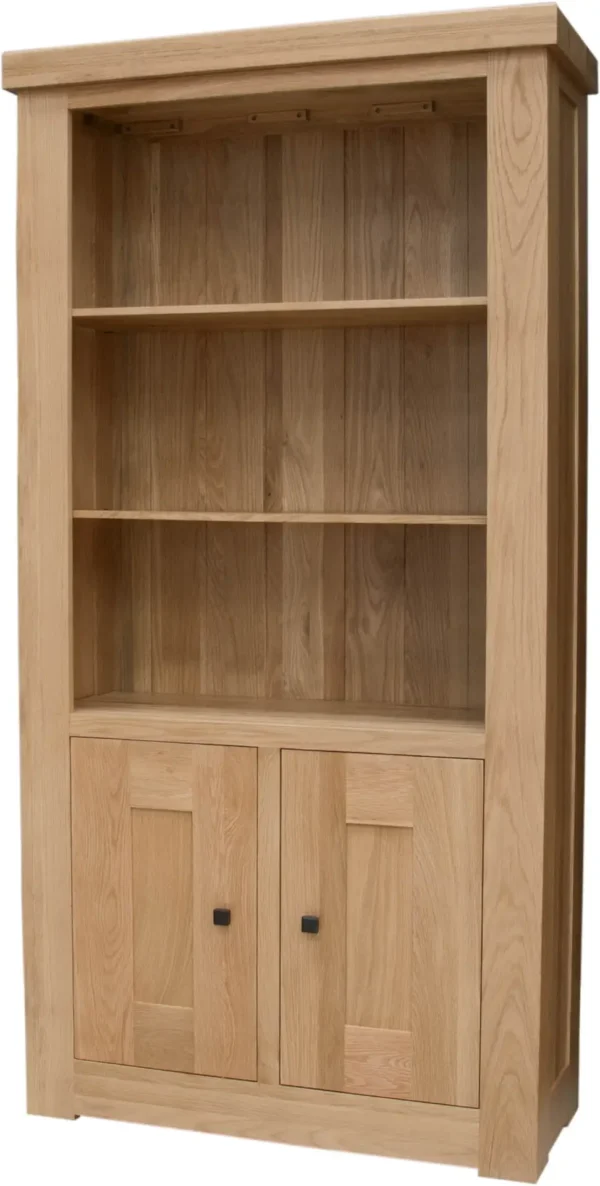 Bordeaux 2 door bookcase - Image 3