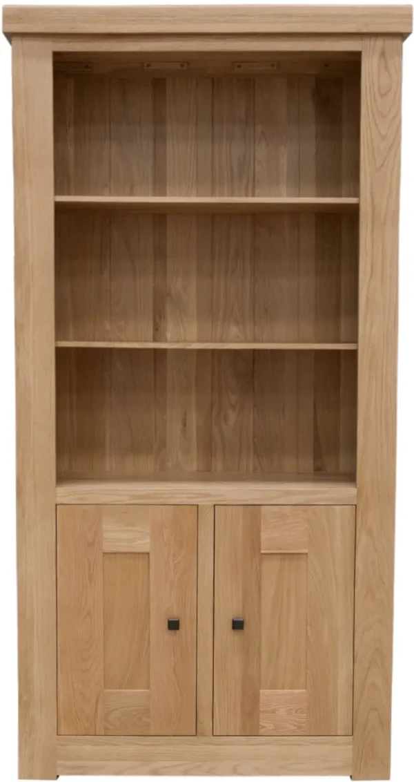 Bordeaux 2 door bookcase - Image 4