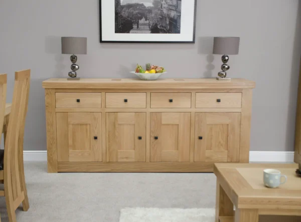 Bordeaux 4 door 4 drawer sideboard