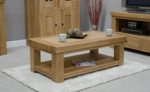 Bordeaux 4 x 2 Coffee Table with shelf