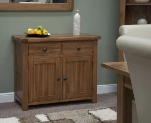 Rustic Oak Small Sideboard