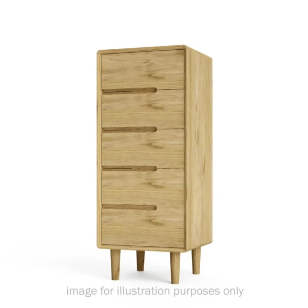 Scandic 5 drawer chest