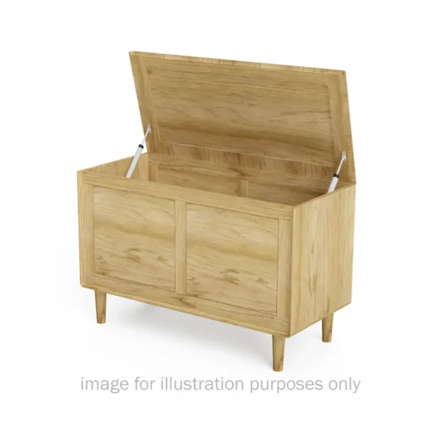 Scandic blanket box
