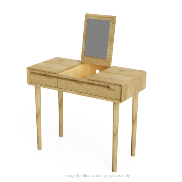 Scandic dressing table with mirror