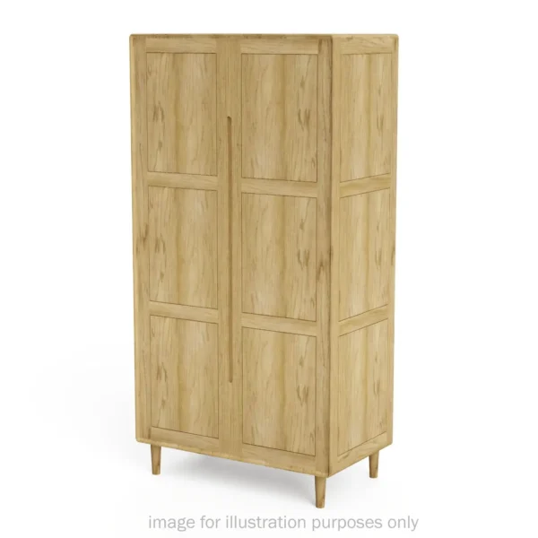 Scandic wardrobe - configurable layout