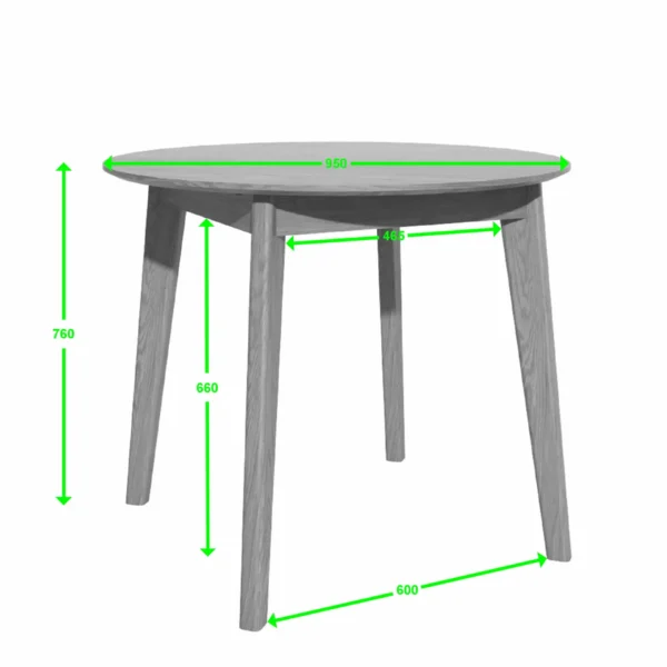 Scandic 950cm Round Table - Image 2
