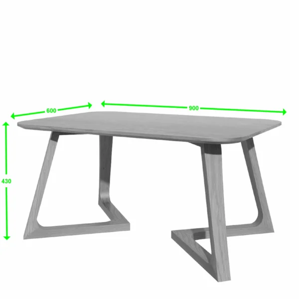 Scandic V - Medium Lamp Table - Image 2