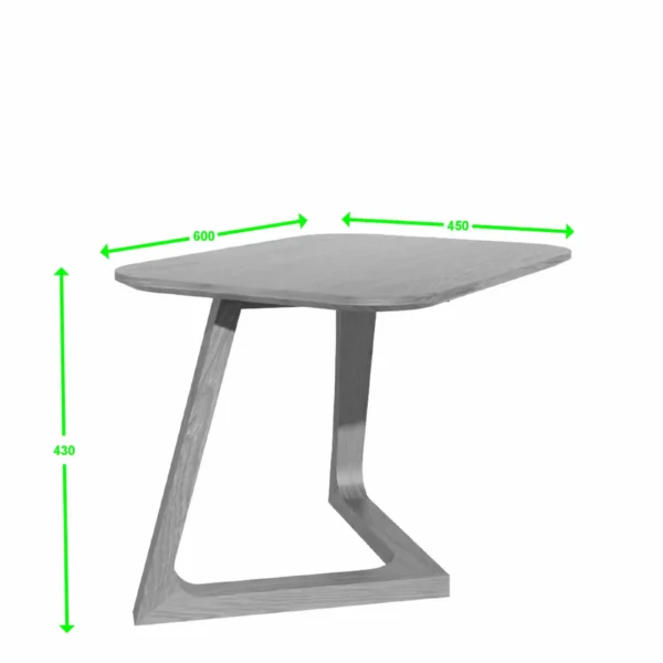 Scandic V - Small Lamp Table - Image 2