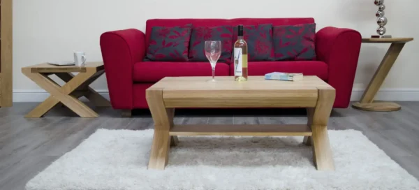 Trend X-Leg 3 x 2 Coffee Table - Image 2