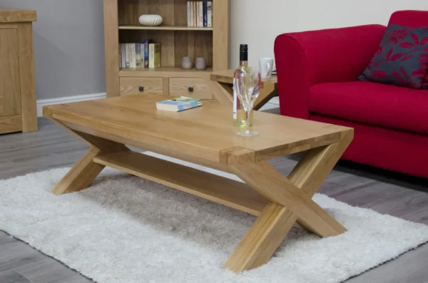 Trend X-Leg 4 x 2 Coffee Table - Image 2