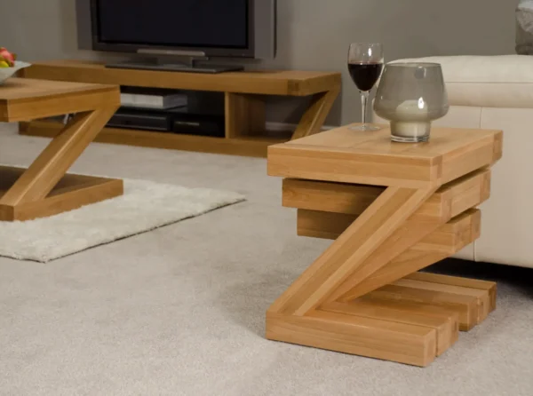 Painted Z Nest of Tables
