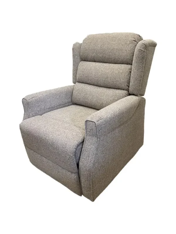 Brand New Neutral Fabric Riser & Recliner Armchair - Image 4