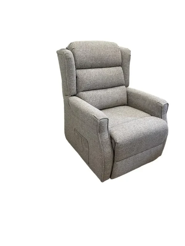 Brand New Neutral Fabric Riser & Recliner Armchair - Image 2
