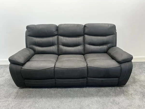 The Roman Dark Grey Endurance Fabric Sofa Range - Image 8