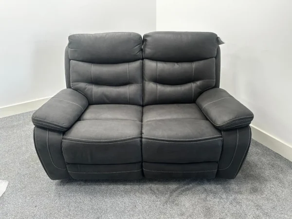 The Roman Dark Grey Endurance Fabric Sofa Range - Image 4