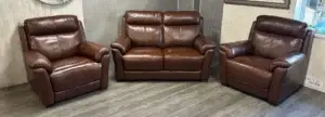Furniture Village World Of Leather Relax Station Revive Brown Leather