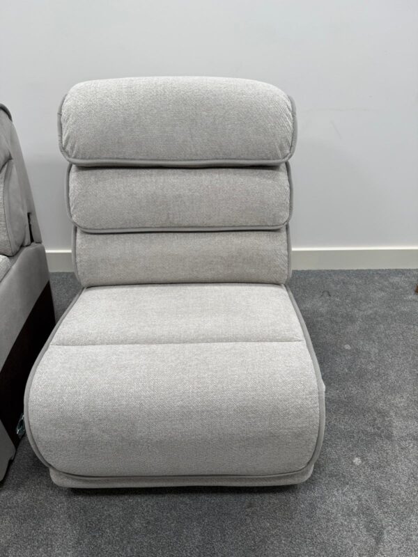 DFS Lakelyn Express Fog fabric Modular Corner Sofa Duel Recliner RRP £3199 - Image 7