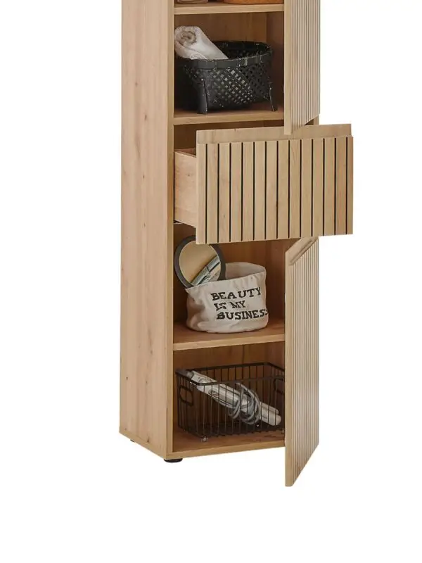 Austin 2 Door & 1 Drawer Narrow Cabinet - Image 10