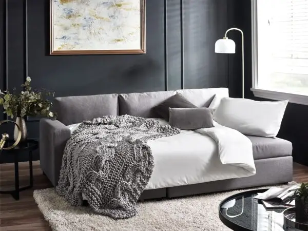 Angel Sofabed With Storage - Light Grey - Image 15