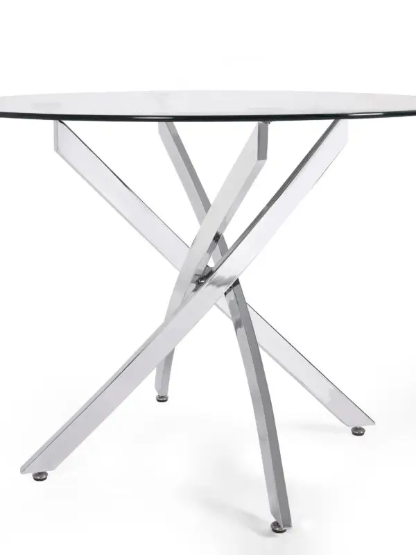 Anderson Round Glass Dining Table - Image 5
