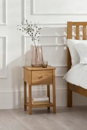 Coxmoor 1 Drawer - Oak
