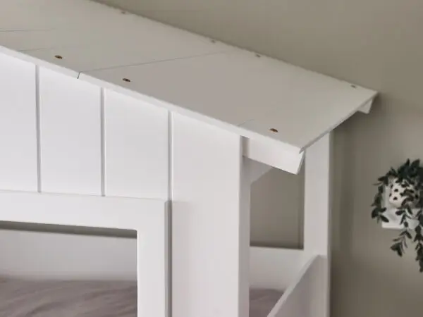 Acorn Treehouse Midsleeper & Storage Unit - White - Image 11